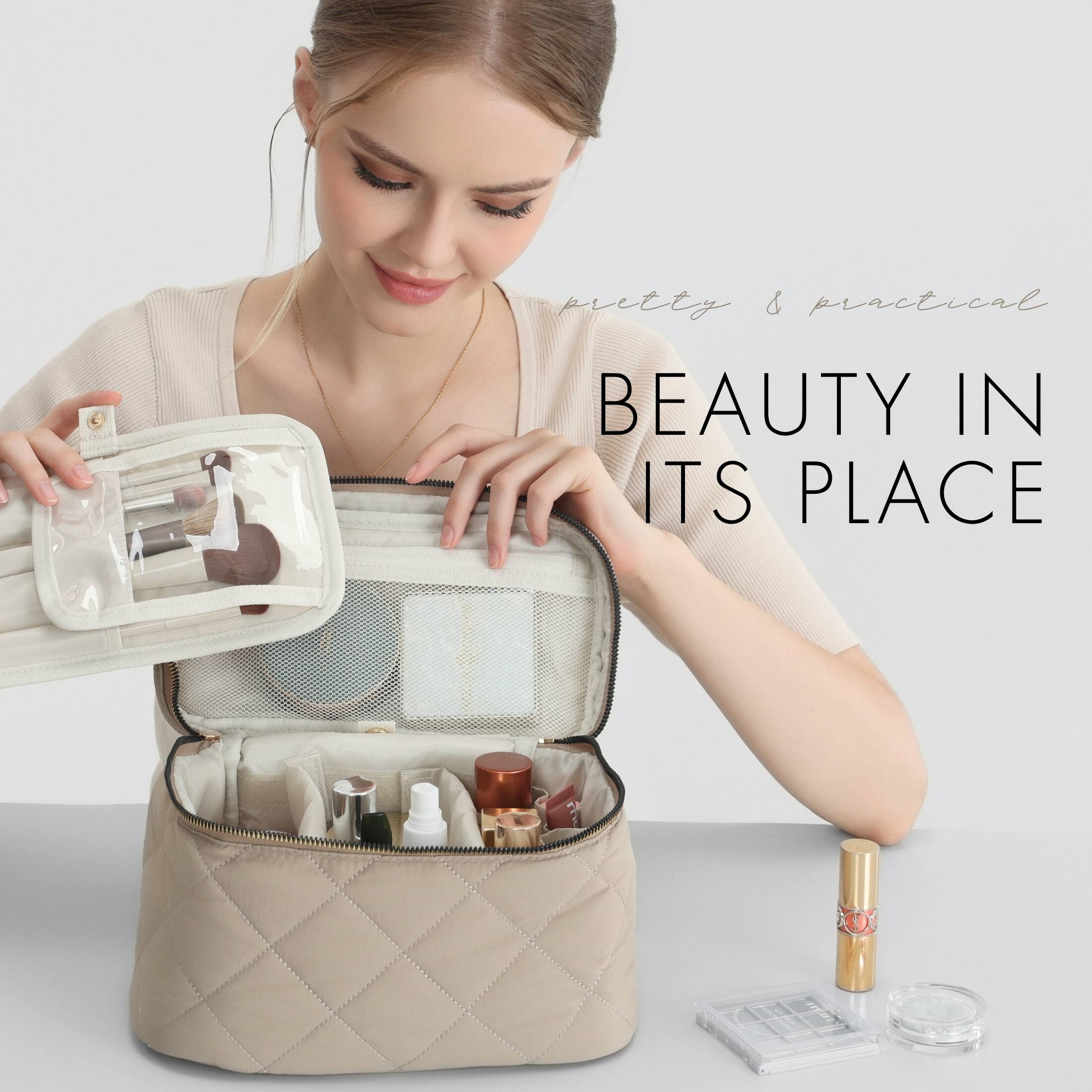 pretty & practical  
BEAUTY IN ITS PLACE