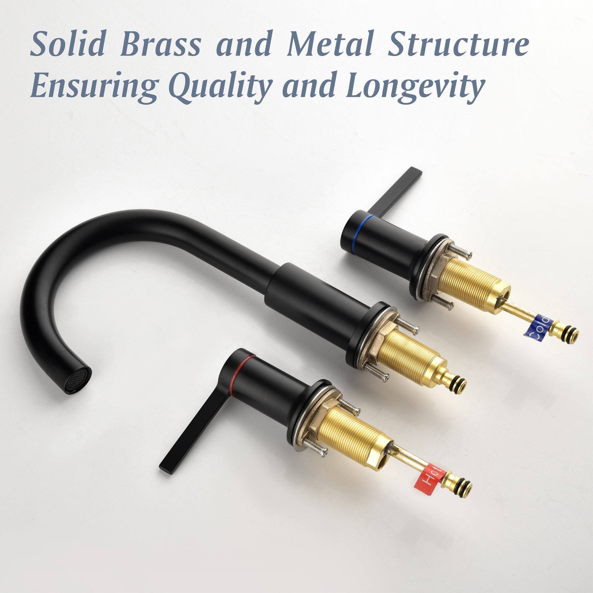 Solid Brass and Metal Structure  
Ensuring Quality and Longevity