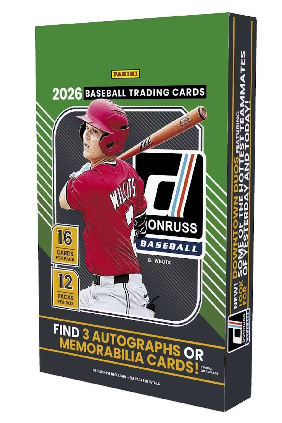 2026 Panini Donruss Baseball Hobby Box price history on PriceWatchPro