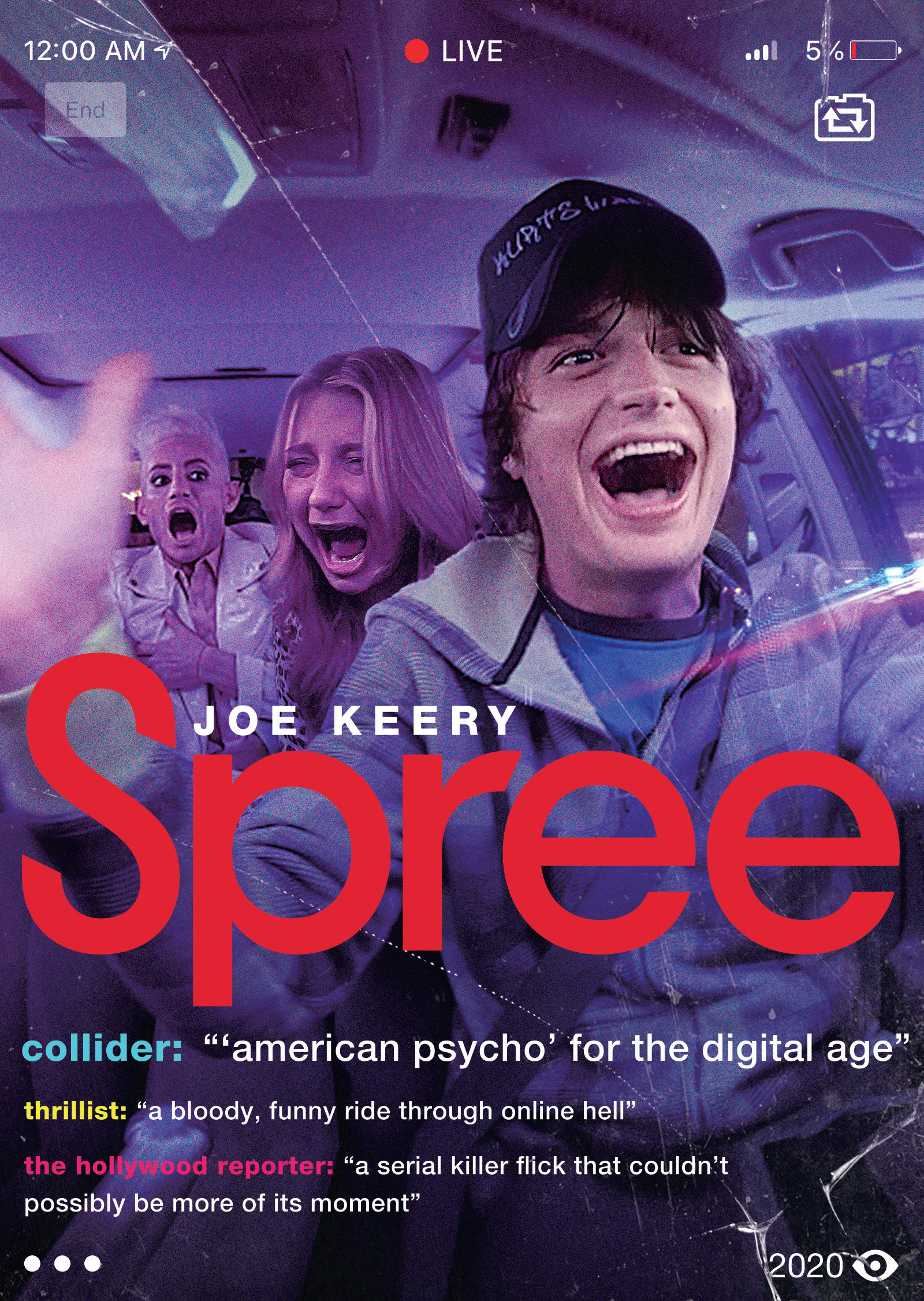 Spree (2020) Review; Yet Another Film About Social Media Depravity Which  Entirely Misses the Mark – DandyReviews