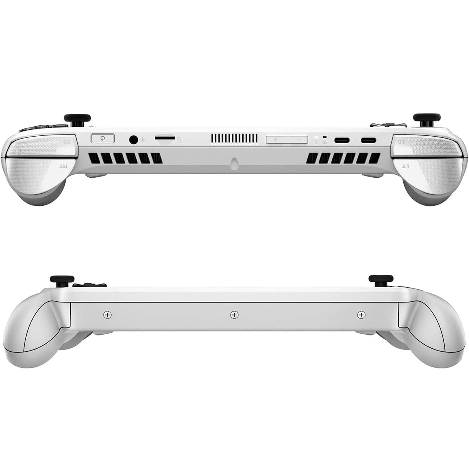 Alt View 9. ASUS - ASUS - ROG XBOX Ally 7" 1080p FHD 120Hz Touchscreen Gaming Handheld - AMD Ryzen Z2 A - 16GB RAM - 512GB SSD - Windows - White.