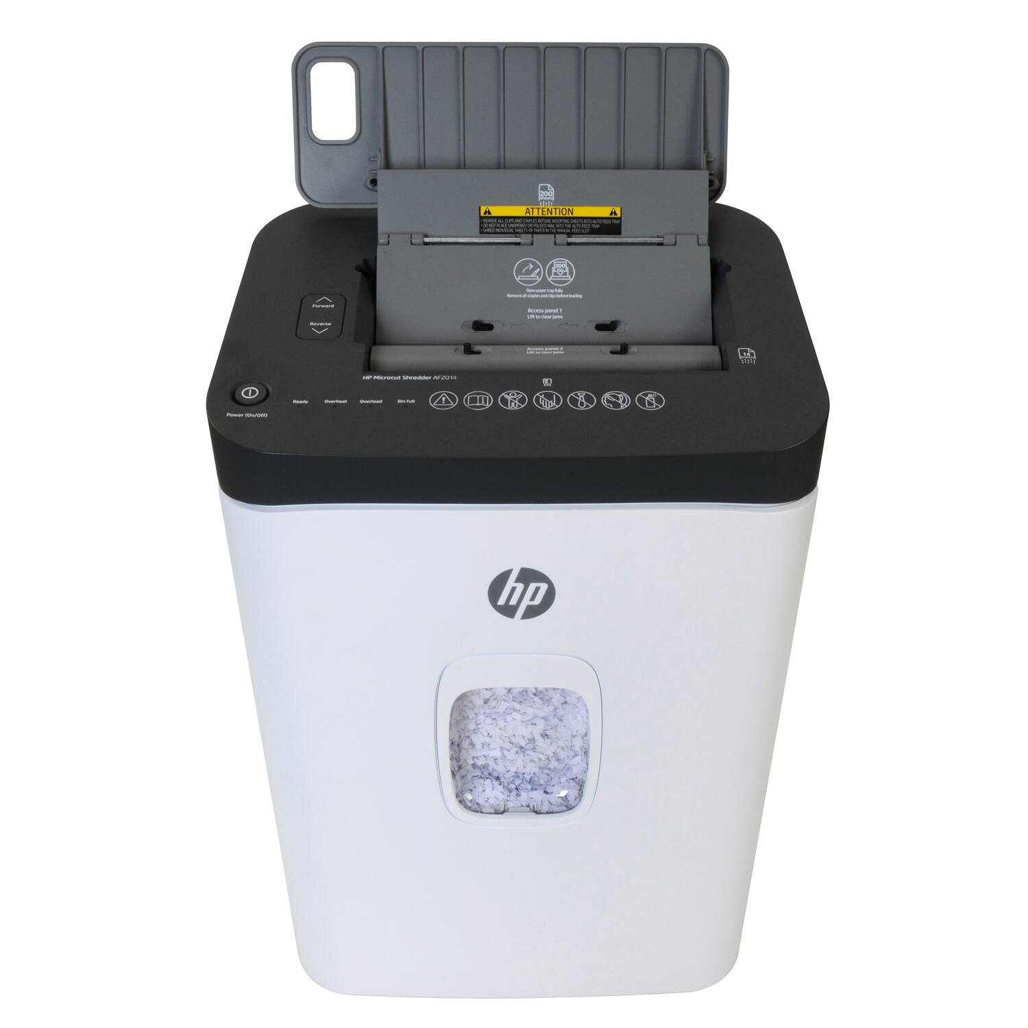 Alt View 11. HP - 14 Sheet Microcut Paper Shredder.