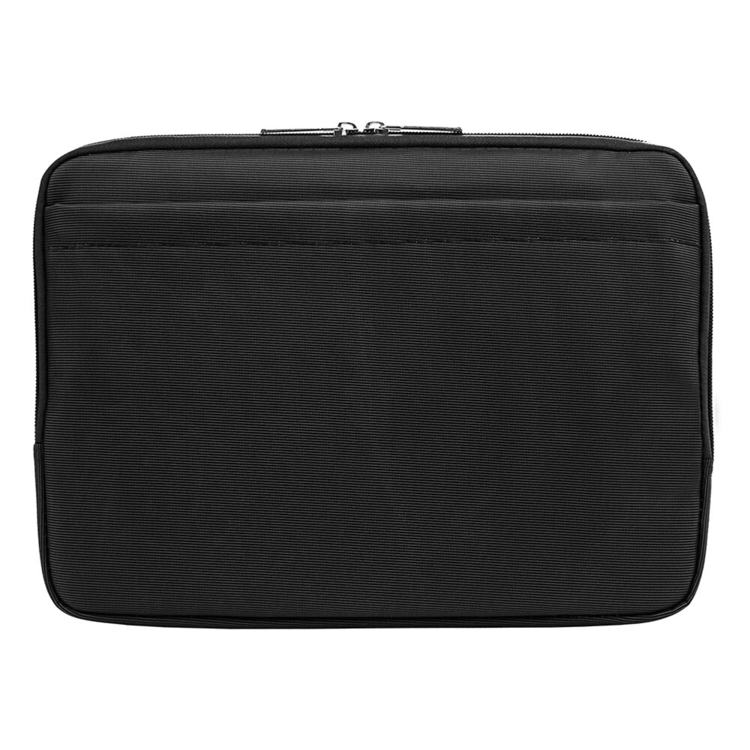 Angle. Kitcheniva - Stand Sleeve Pouch Case Bag For 12" Tablet Black - Black.