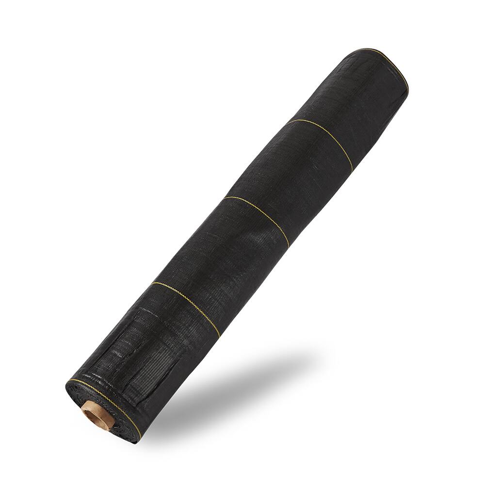 Front. DeWitt - DeWitt Sunbelt 4 Foot Woven Barrier Landscape Fabric Ground Cover, 200 Feet - Brown.