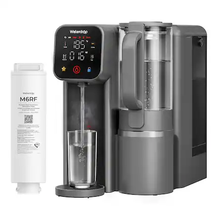 Waterdrop UV - M6RF
Waterdrop M6RF Multiple Reverse Osmosis
Membrane Filter & Osmosis Inverse
Models: M6-MRF
Waterdrop
185°F
0.16 OZ
Waterdrop M6RF
Multiple Reverse Osmosis
Membrane Filter & Osmosis Inverse
Models: M6-MRF
Waterdrop
185°F
0.16 OZ