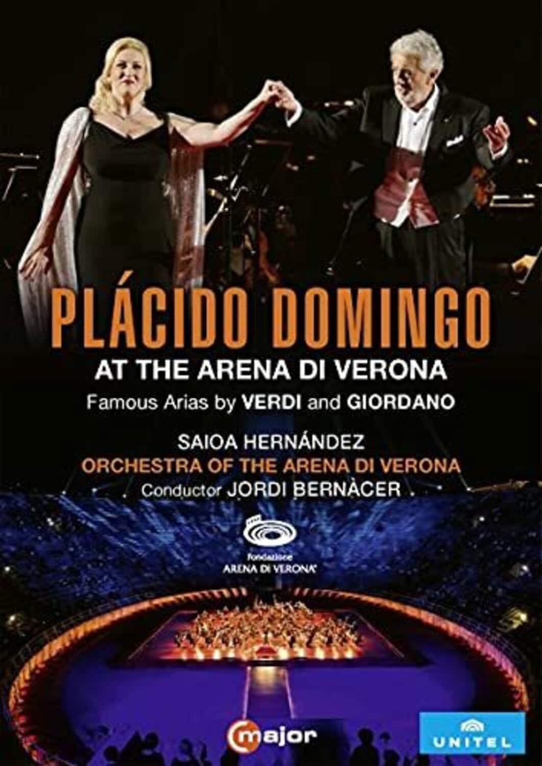 Bernacer Orchestra Dell'Arena Di Verona Domingo Hernández - Placido Domingo at the Arena Di Veron  - DVD