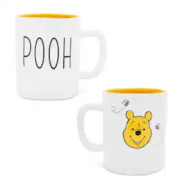Disney - Winnie the Pooh Ceramic Pottery Mug | Holds 25 Ounces - White
