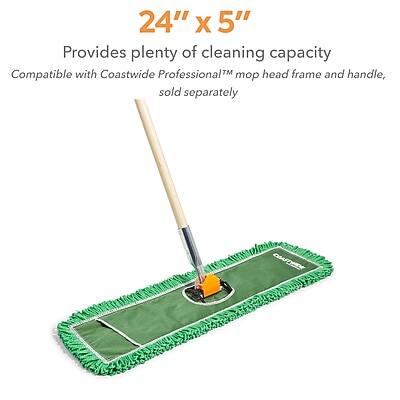 24" x 5"  
Provides plenty of cleaning capacity  
Compatible with Coastwide Professional™ mop head frame and handle, sold separately