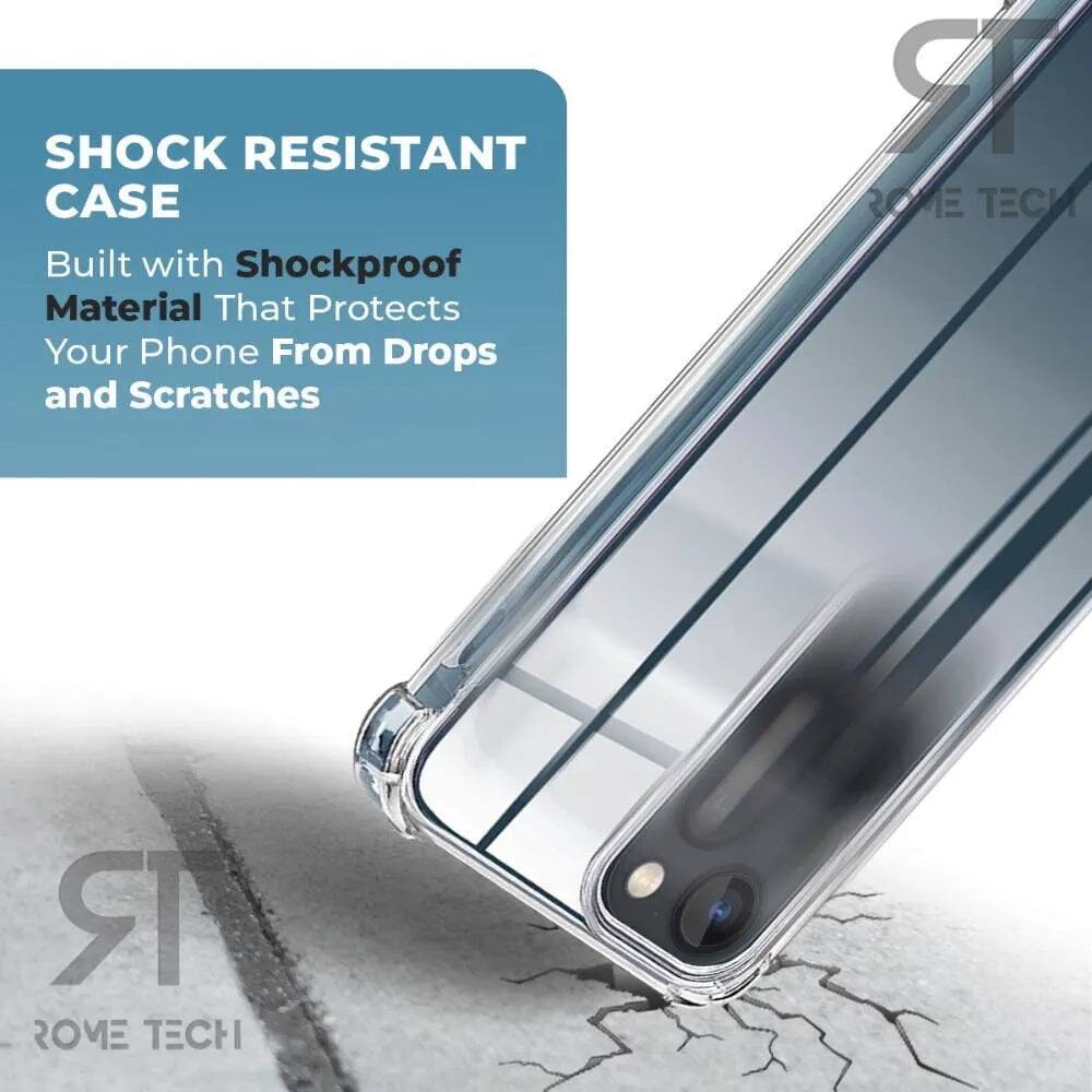 SHOCK RESISTANT CASE  
Built with Shockproof Material That Protects Your Phone From Drops and Scratches  

ROME TECH