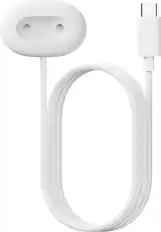 Front. Google - Google Pixel Watch Quick Charge Dock - Snow.