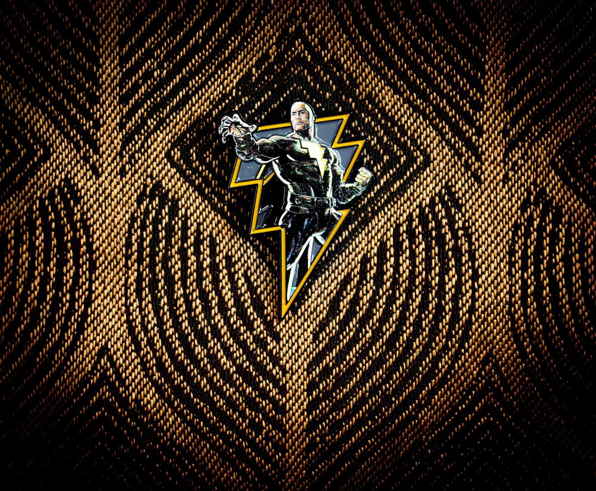 Alt View 3. SalesOne LLC - DC Comics Black Adam Limited Edition Enamel Pin | Toynk Exclusive - Black.