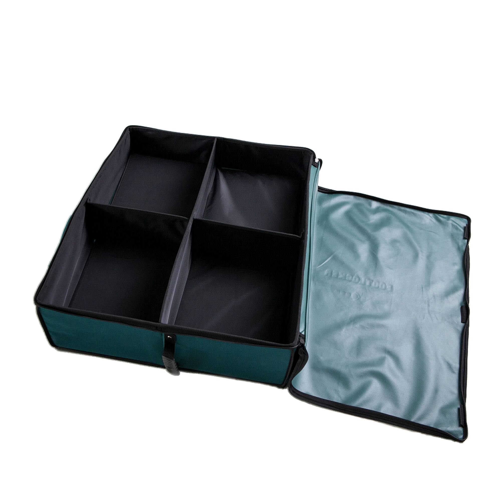 Alt View 2. Disc-O-Bed - Disc-O-Bed Footlocker, Expandable Under Cot Storage for Camping Gear, Green - Green.