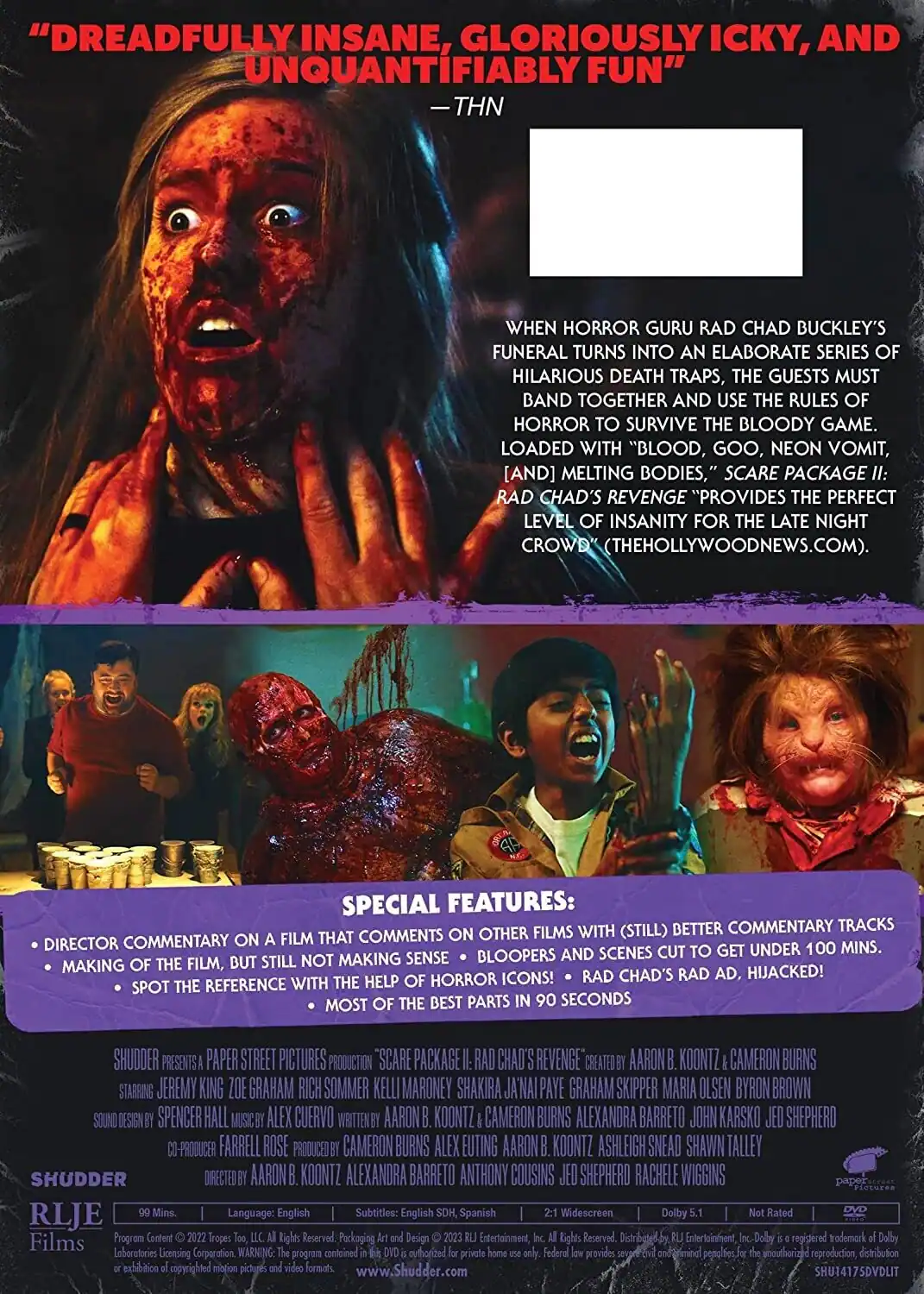 Alt View 1. Scare Package II: Rad Chad's Revenge   - DVD.