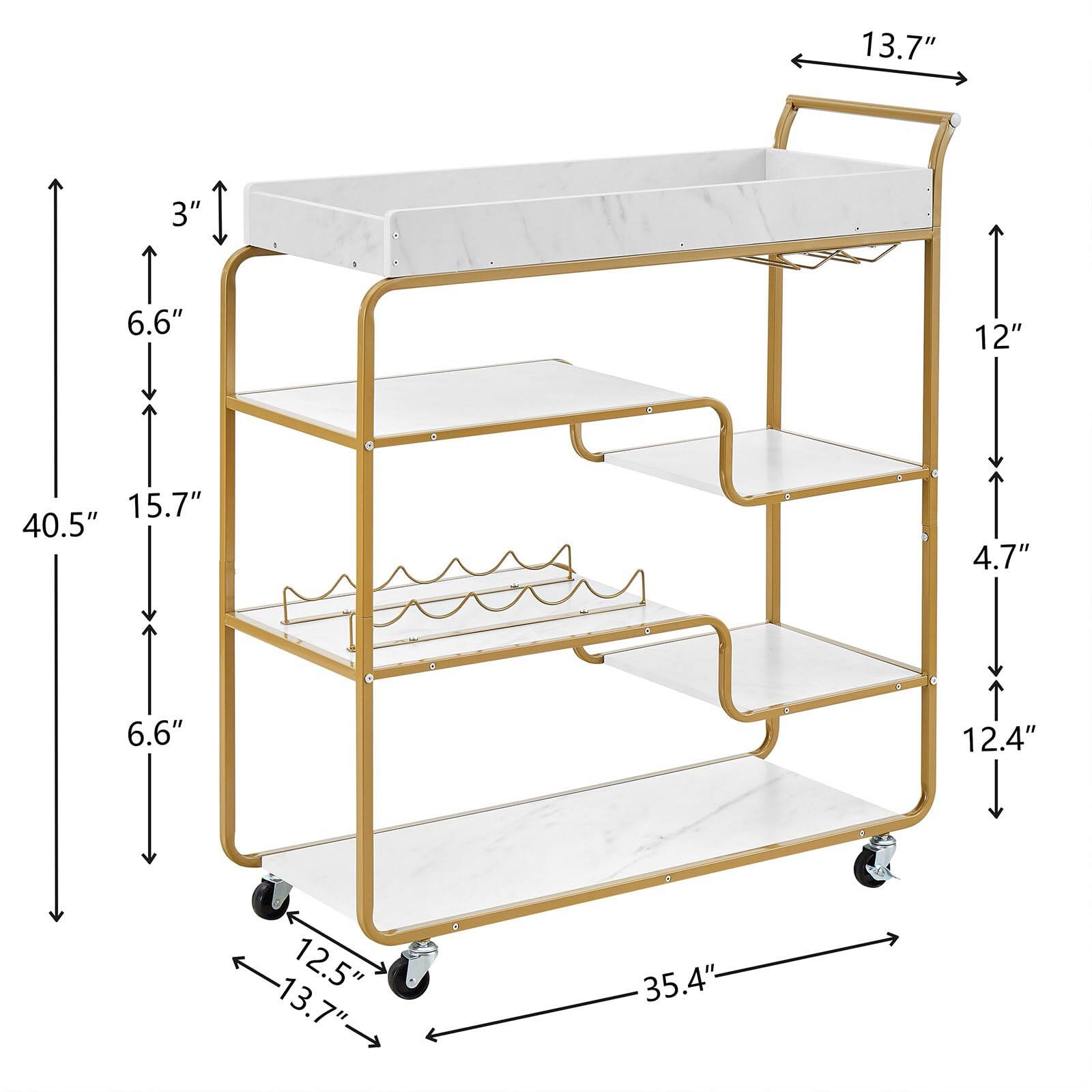 - Width: 35.4"
- Height: 40.5"
- Top Shelf Depth: 13.7"
- Top Shelf Height from Floor: 12"
- Top Shelf Height from Bottom Shelf: 12.4"
- Middle Shelf Depth: 13.7"
- Middle Shelf Height from Floor: 4.7"
- Bottom Shelf Depth: 13.7"
- Bottom Shelf Height from Floor: 6.6"
- Bottom Shelf Height from Middle Shelf: 6.6"
- Bottom Shelf Height from Top Shelf: 15.7"
- Bottom Shelf Height from Floor: 12.5"
- Bottom Shelf Width: 13.7"