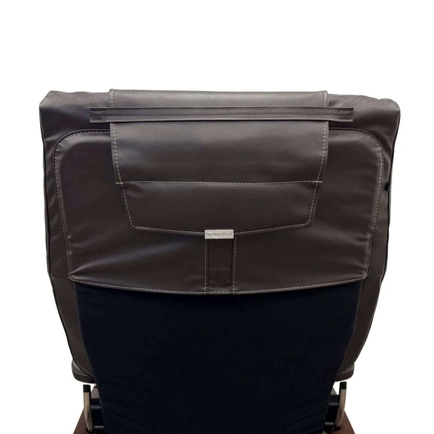 Back. Human Touch - Perfect Chair PC-365 Classic Power Zero Gravity Recliner - Dark Walnut/Espresso.