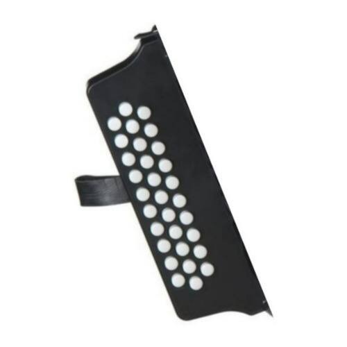 Angle. Hohner - Hohner Compadre E, A, D 3-Row Diatonic Accordion (Black) with Gig Bag.