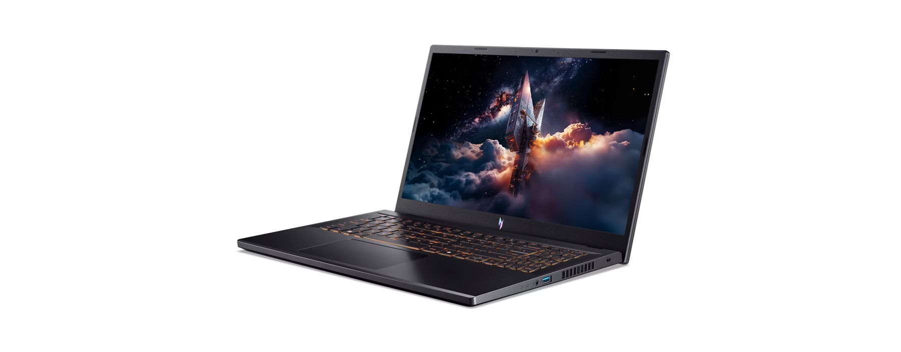 Left. Acer - Acer Nitro V 15.6" 165Hz, i7-13620H, RTX 5050, 16GB, 512GB SSD, Win 11 Gaming Laptop.