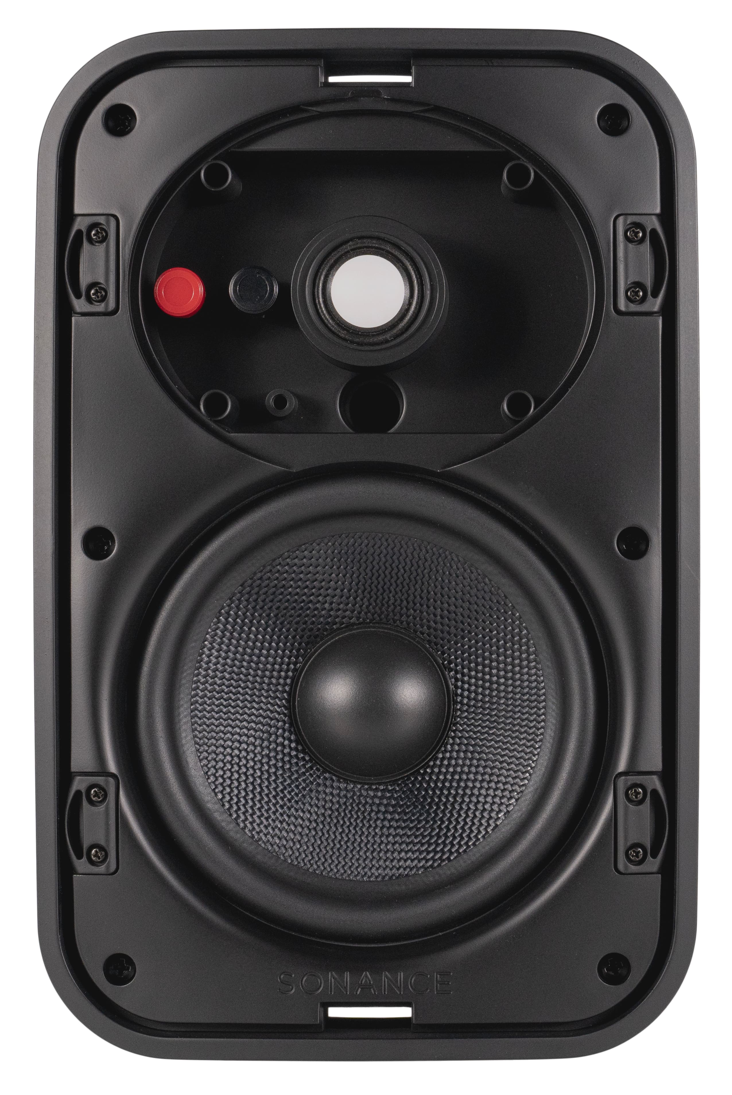 Angle. Sonance - MX56 - Mariner MX Series 5-1/4" 2-Way Outdoor Surface Mount Speakers (Pair) - Black.