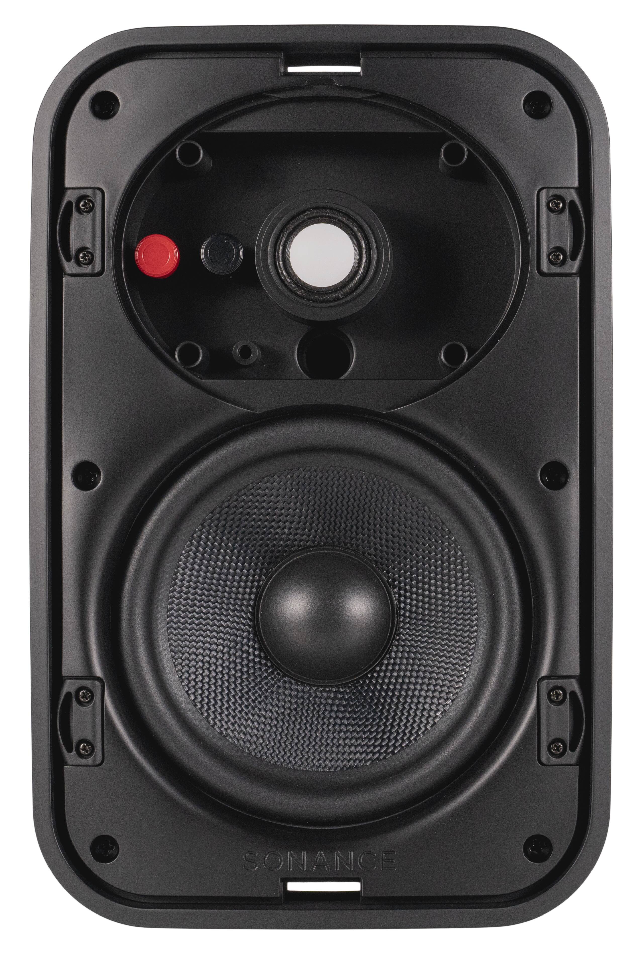 Angle. Sonance - MX56 - Mariner MX Series 5-1/4" 2-Way Outdoor Surface Mount Speakers (Pair) - Black.