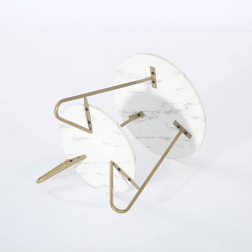 Alt View 5. Kadyn - Kadyn End Table, Side Table Slim Chair Side Table, No Assembly Required, Bedside Table for Living Room Bedroom - White.