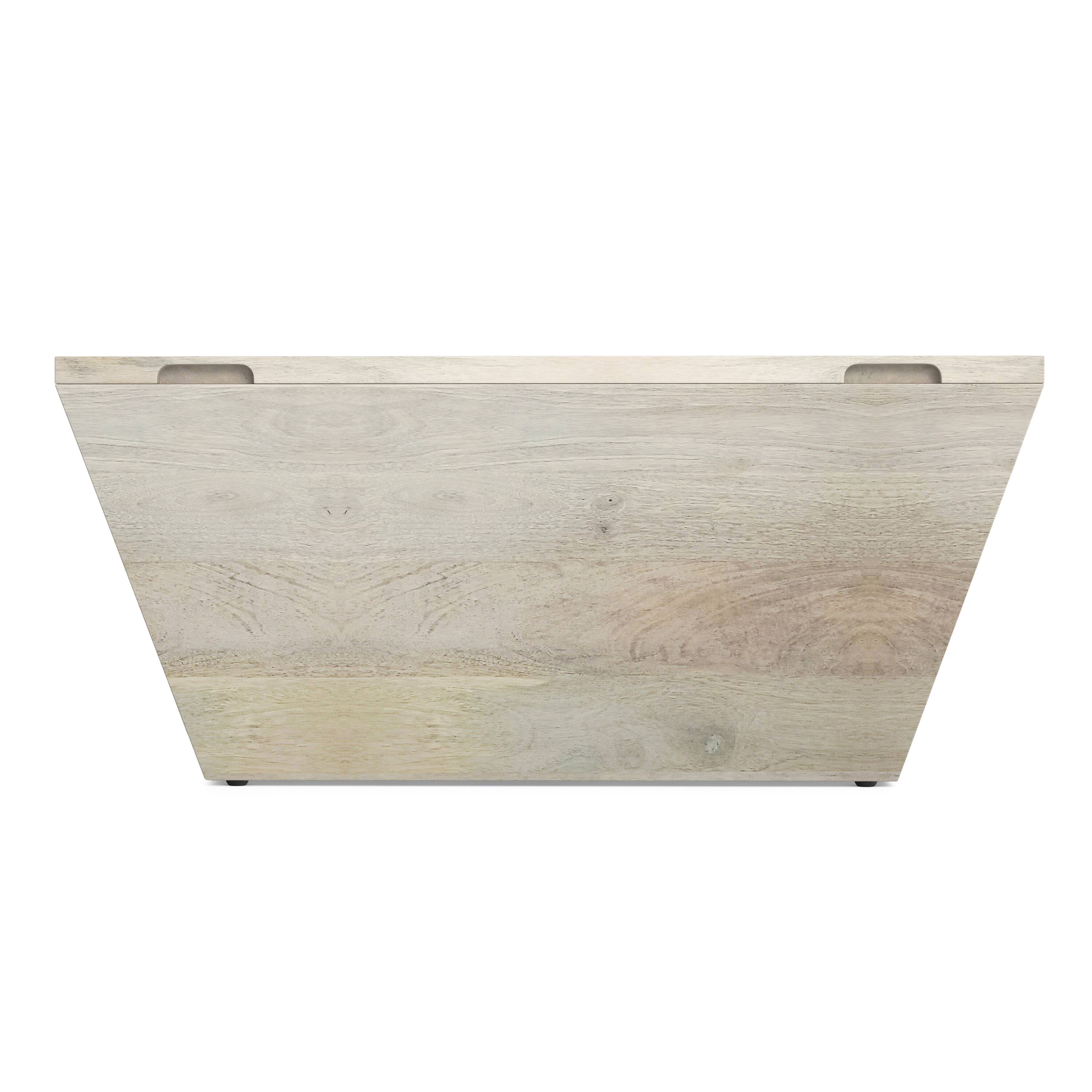 Left. Simpli Home - Abba 36 inch Wide Solid Mango Modern Lift Top Coffee Table in White Wash - White Wash.
