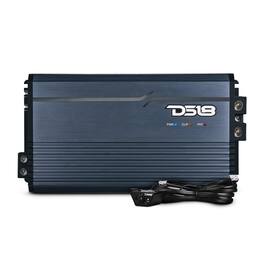 DS18 Audio - FRP Monoblock Class D Car Amplifier with Remote Level Control, 3500W RMS at 1 Ohm - Titanium