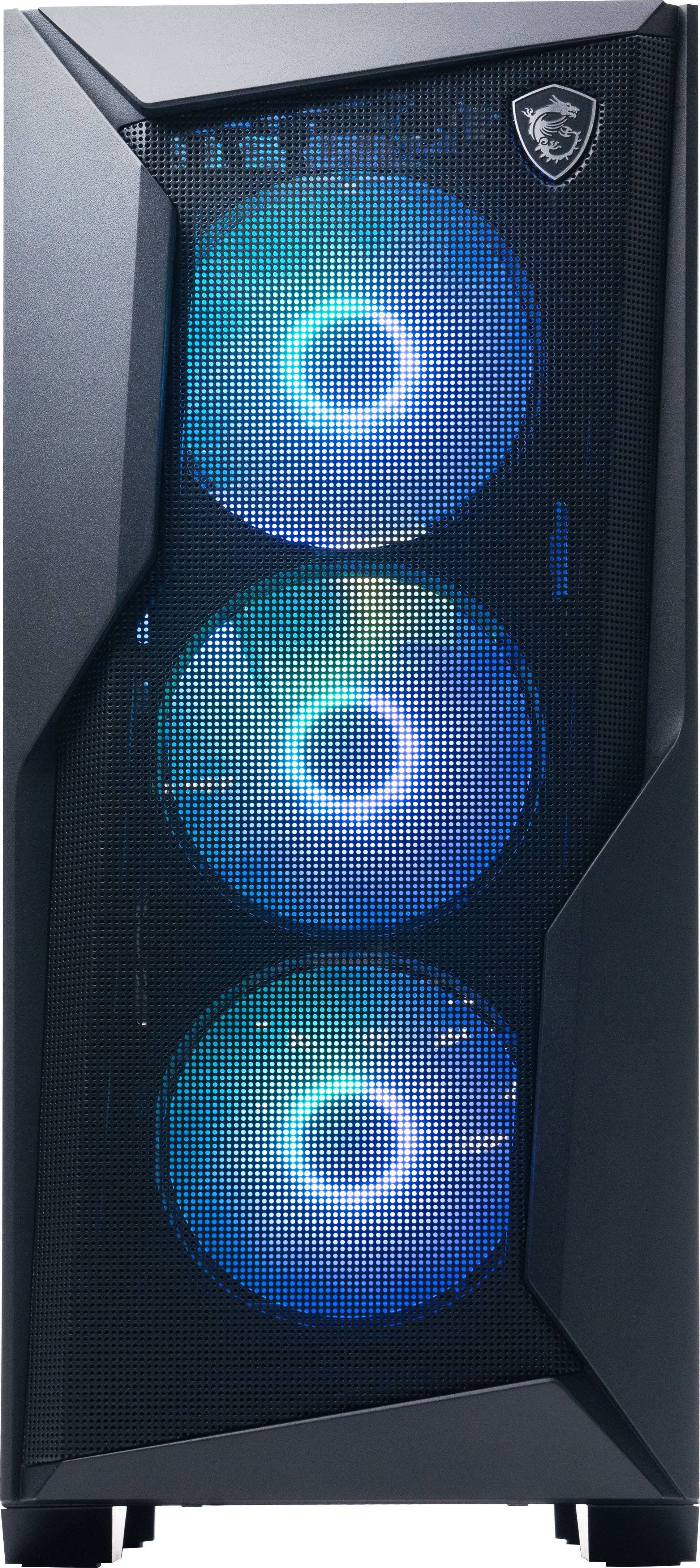 Angle. MSI - Codex R2 Gaming Desktop - Intel i5-14400F 2024 - 16GB Memory - NVIDIA GeForce RTX 5060 - 1TB SSD Storage - Black.