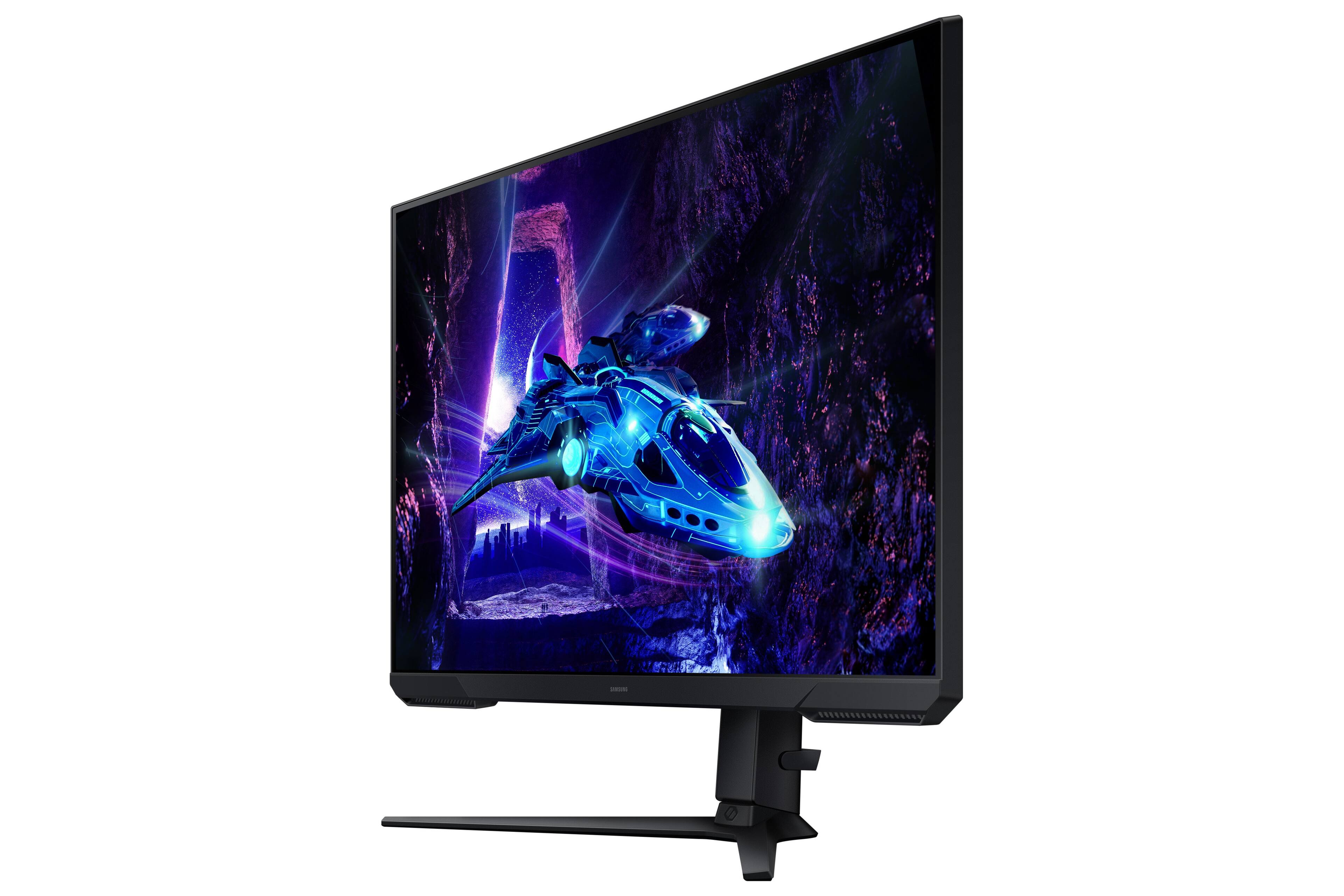 Alt View 13. Samsung - Odyssey G30D 32" LED AMD FreeSync Premium 180Hz 1ms Gaming Monitor (DisplayPort, HDMI) - Black.