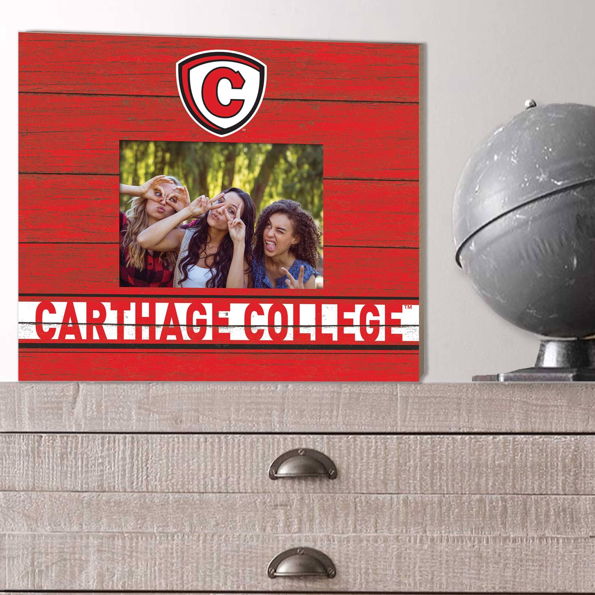 Alt View 1. Jardine - Carthage Firebirds 11'' x 13'' Team Spirit Scholastic Picture Frame - Red.
