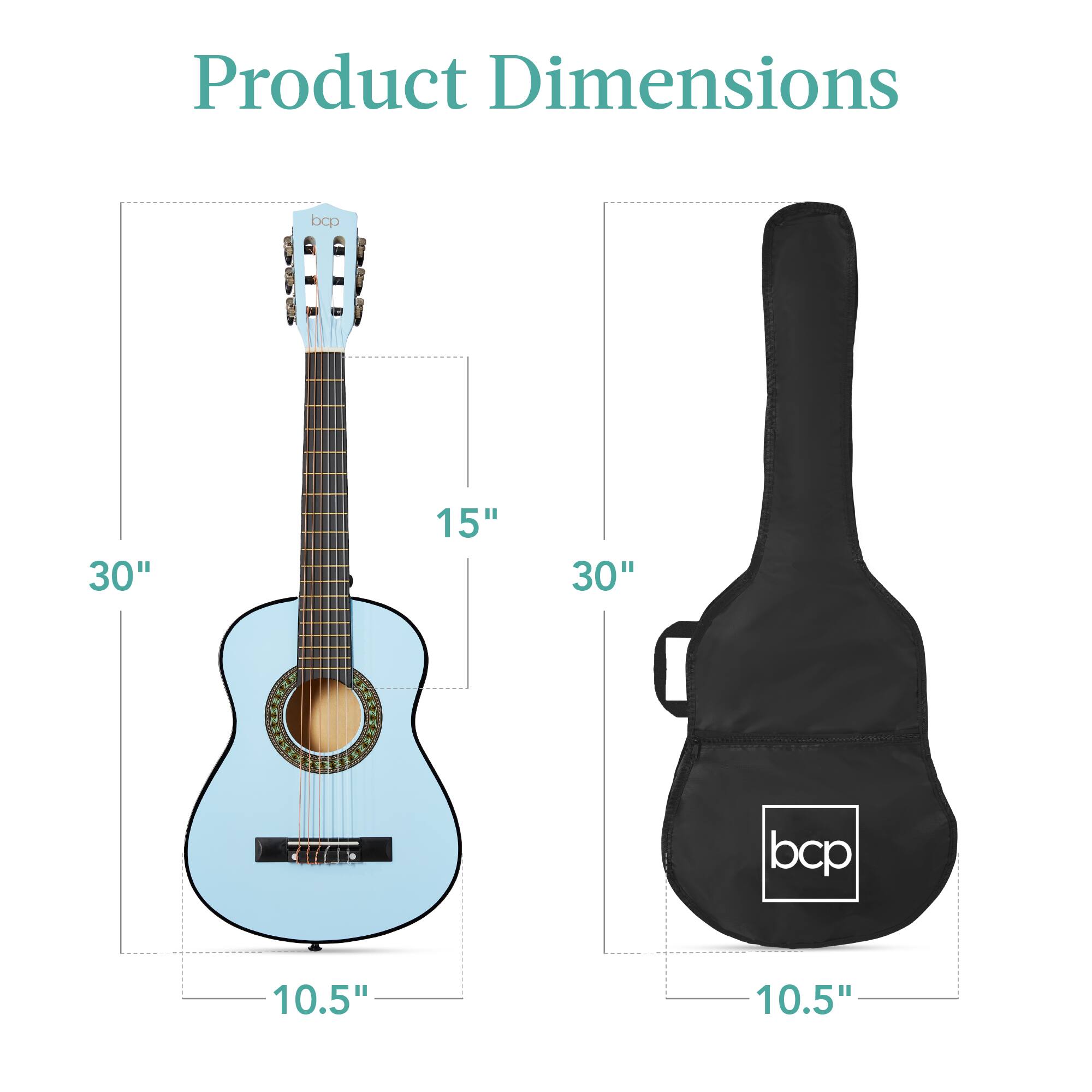Product Dimensions

- Guitar: 30" x 15" x 10.5"
- Case: 30" x 10.5"