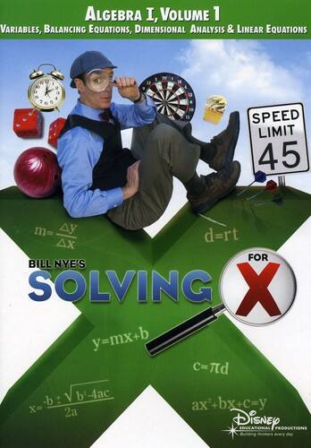 Solving for X: Algebra I V.1   - DVD price history on PriceWatchPro