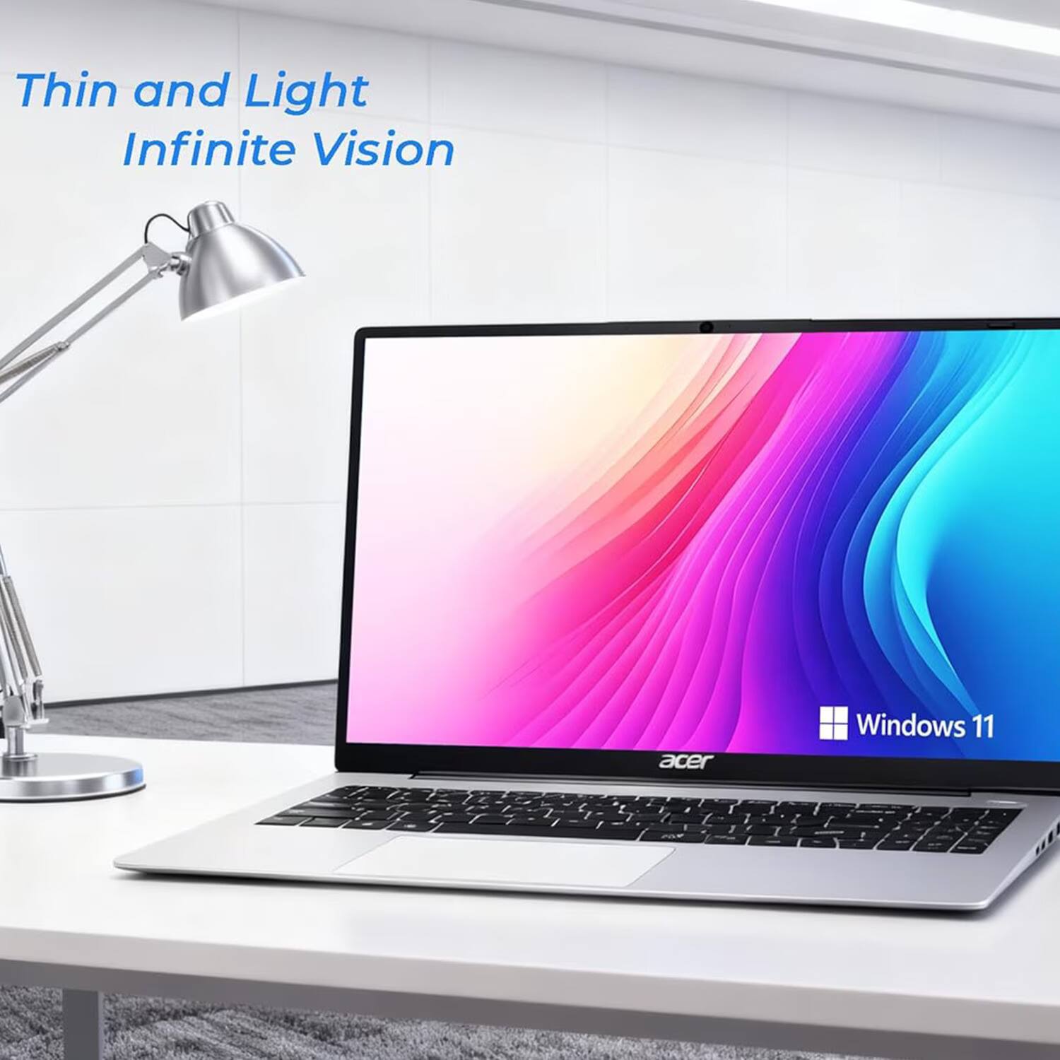Thin and Light Infinite Vision  
acer  
Windows 11