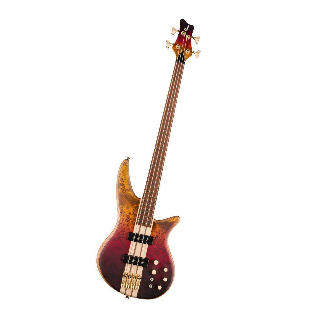 Angle. Jackson - Jackson Pro Series Spectra Bass SBP IV Bass Guitar - Amber Flame.