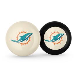 Imperial - Miami Dolphins Logo Cue Ball & 8 Ball Combo Set - White