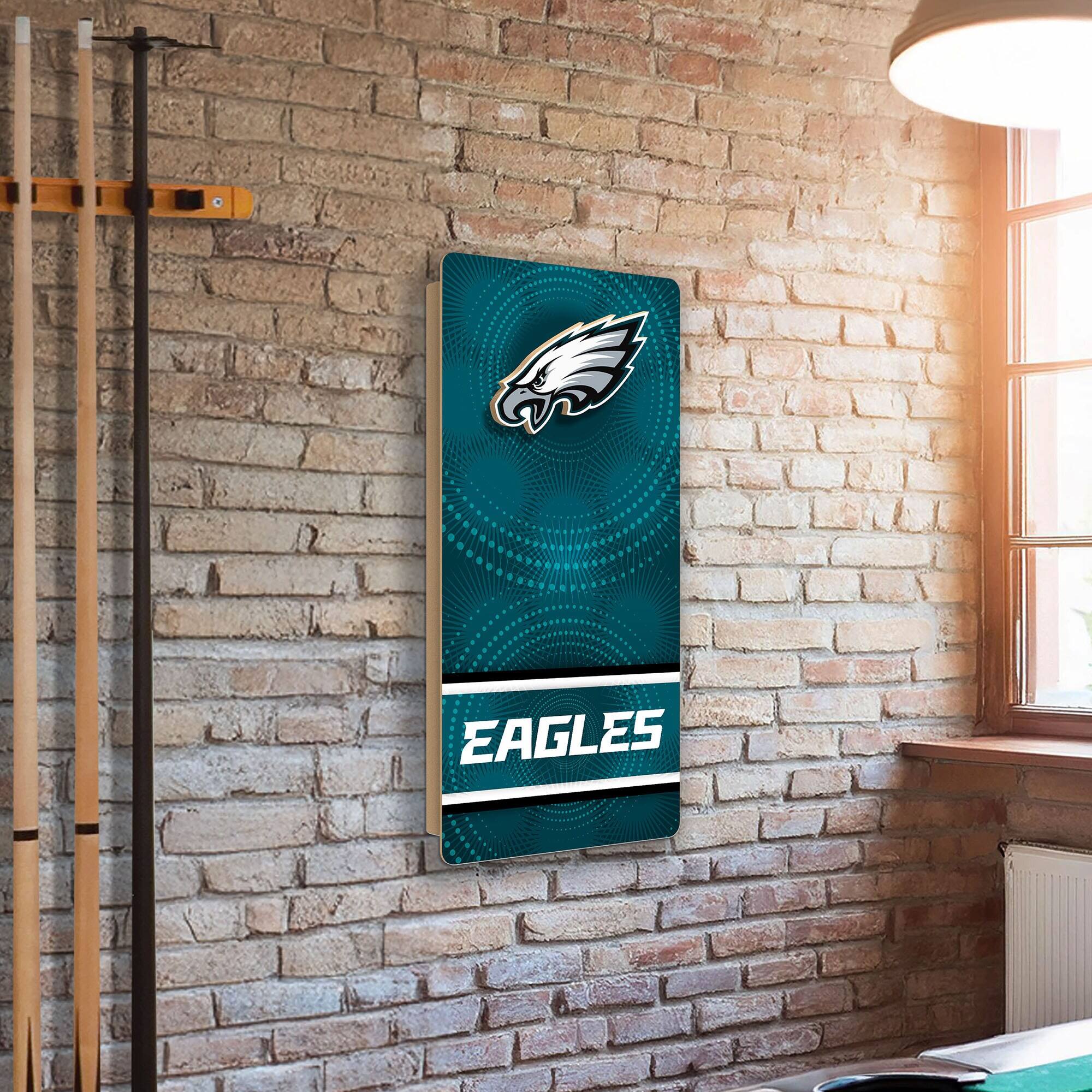 Alt View 1. Fan Creations - Philadelphia Eagles Wall Hanging Cornhole Board - Multicolor.