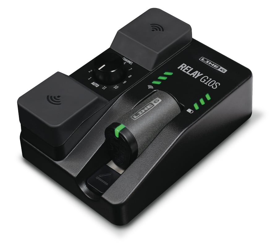 Line 6 - Relay Digital Guitar Wireless System, Wirelessly Connect Pedalboard, Amplifier or Direct to PA - Black