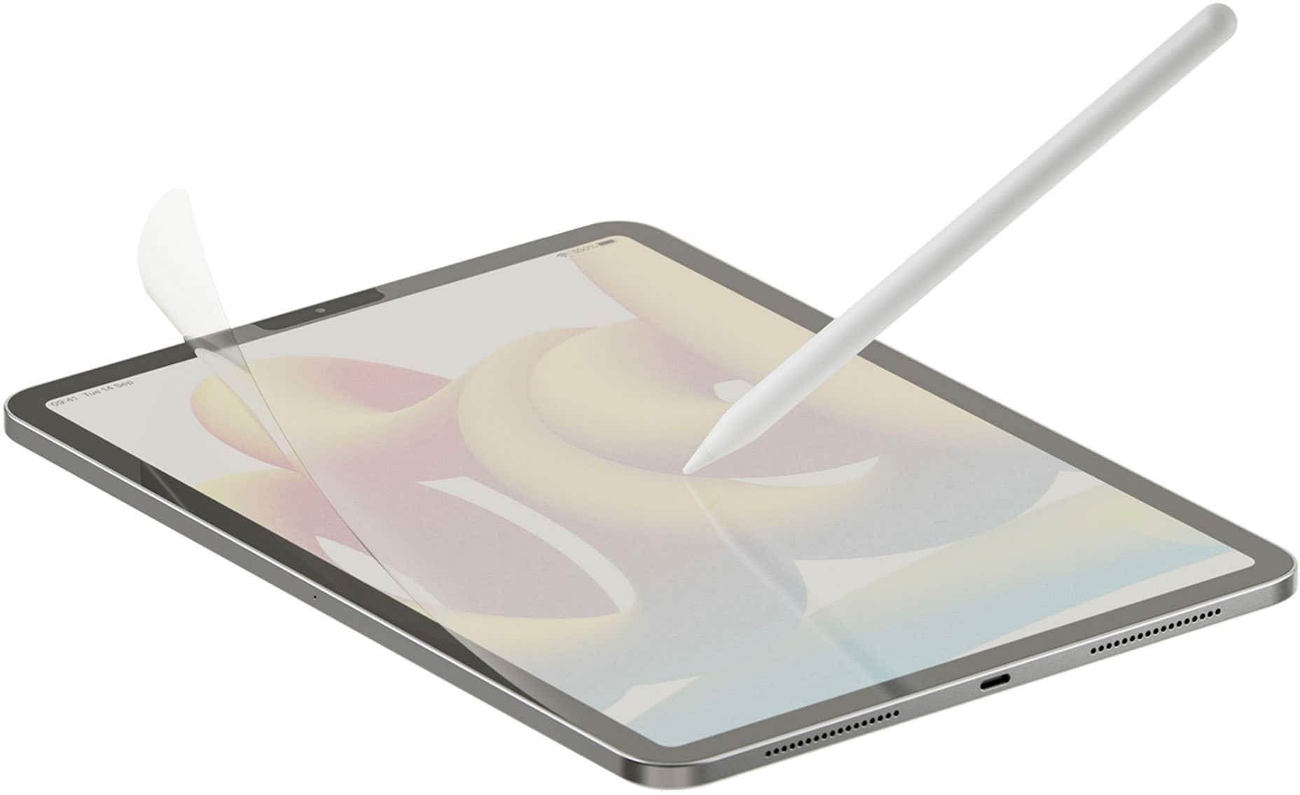 Alt View 11. Paperlike - Screen Protector 2-Pack for Apple iPad Pro 11" (2024) - Clear.