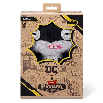 ZURU DC x Fuggler 9 Inch Collector Plush | Batman Multi Colored ZURU DC x Fuggler 9 Inch Collector Plush | Batman Multi Colored