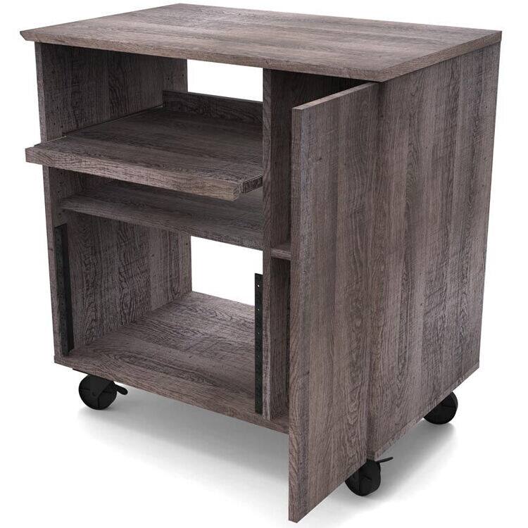 Left. Glorious - GLORIOUS Modular Side Rack (Walnut) - Brown.