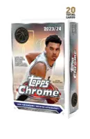 2023-2024 Topps Chrome Basketball Hanger Box - Front_Zoom