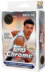 2023-2024 Topps Chrome Basketball Hanger Box - Front_Zoom