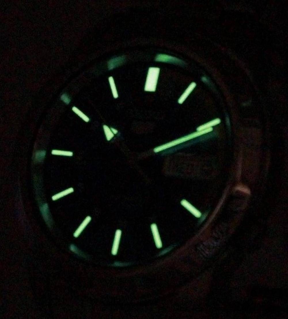 Angle. Seiko - Automatic 21 Jewels SNKK27 SNKK27K1 SNKK27K Men's Watch - Blue.