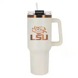 Great American Products - LSU Tigers 40oz. Colossus Copper Edition Tumbler - Cream