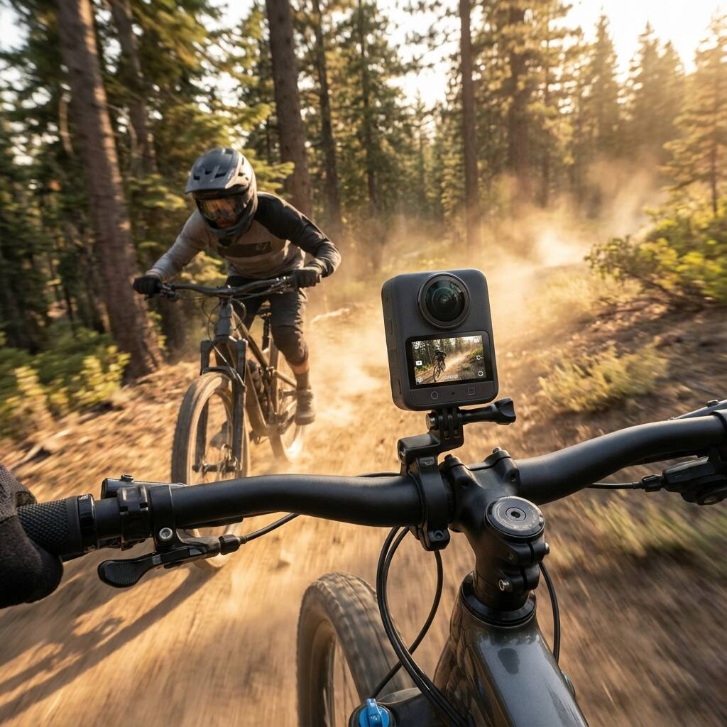 Alt View 2. DJI - DJI Osmo 360 Action Camera Standard Combo with 50-in-1 Accessory Kit.