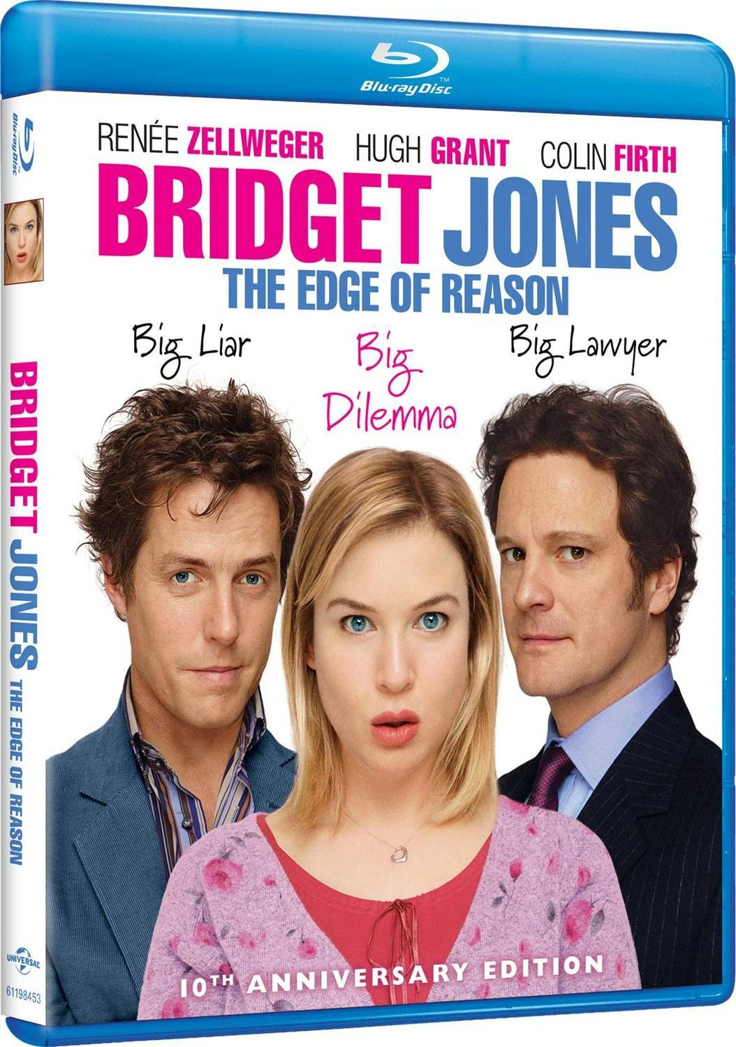Angle. Bridget Jones: The Edge of Reason (10th Anniversary Edition) [Blu-ray].