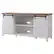 Alt View Zoom 14. Camden&Wells - Elmwood TV Stand for Most TVs up to 75" - White/Golden Oak.