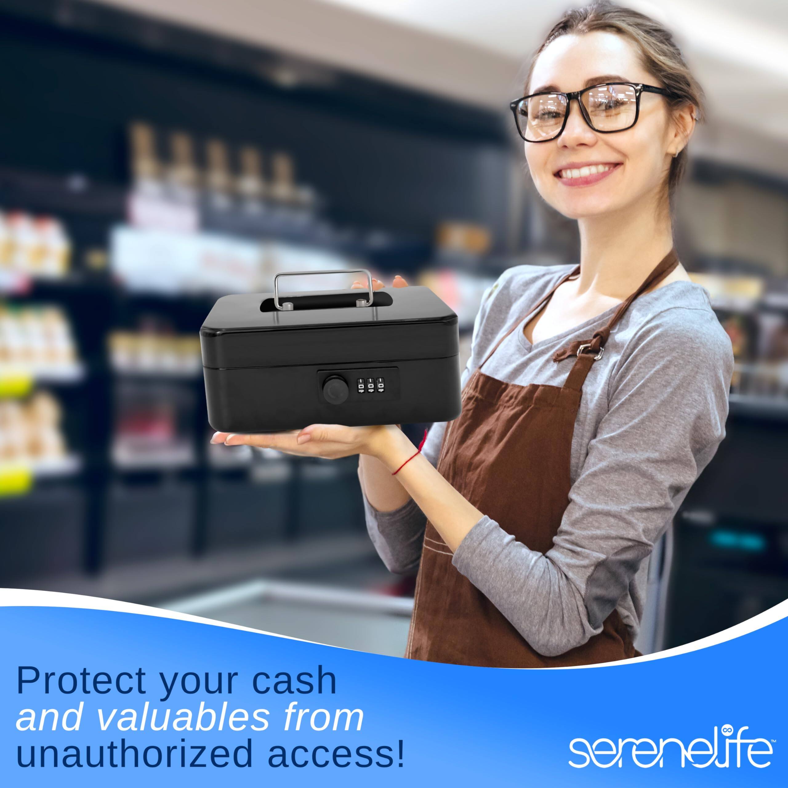 Protect your cash and valuables from unauthorized access! serenelife