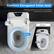 Comfort Elongated Toilet Seat
Offering additional comfort and support compared to round bowls.
- 3.54in
- 2.3in
- 16.9