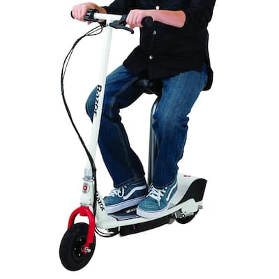 Razor E200S Seated Electric 12 MPH Scooter w/ Twist Grip Throttle Razor E200S Seated Electric 12 MPH Scooter w/ Twist Grip Throttle