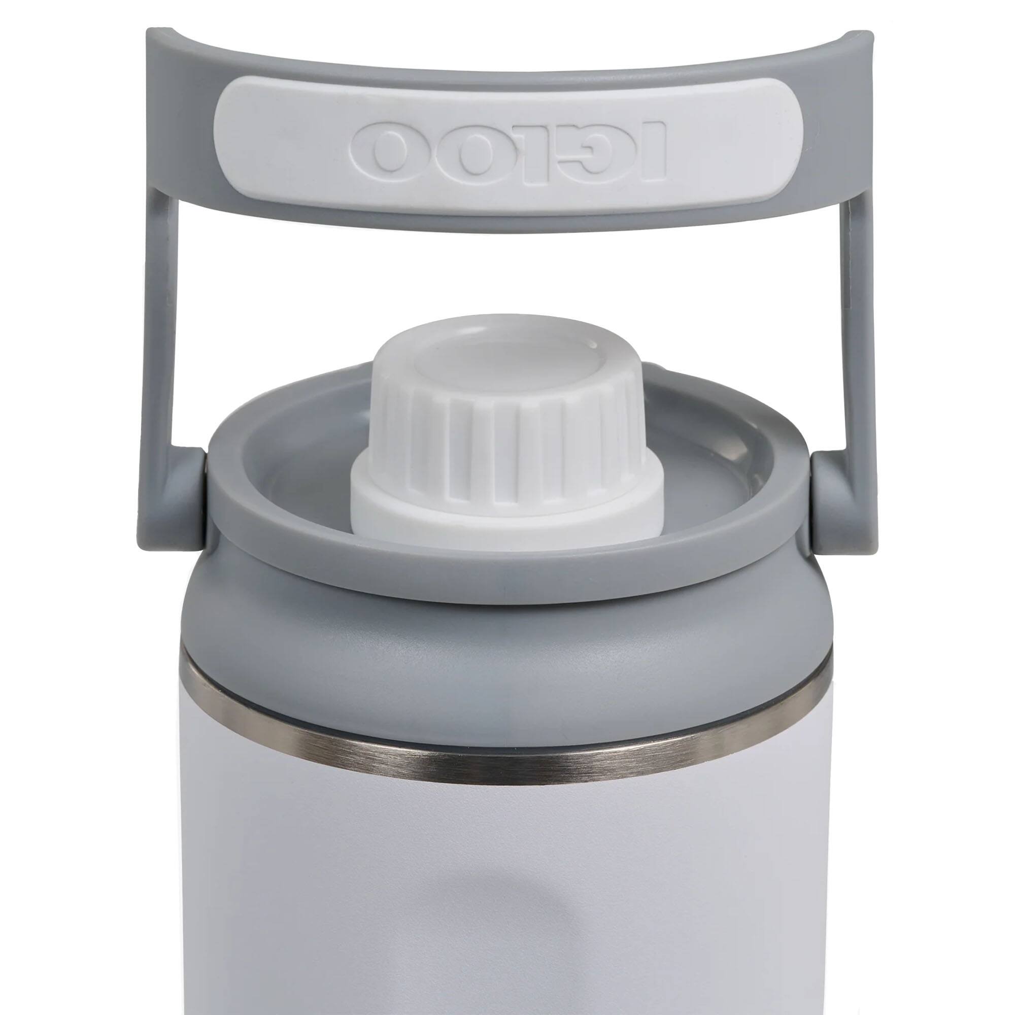 Alt View 4. Igloo - IGLOO 46 oz. Twist ‘n’ Chug Stainless Steel Bottle, White - White.
